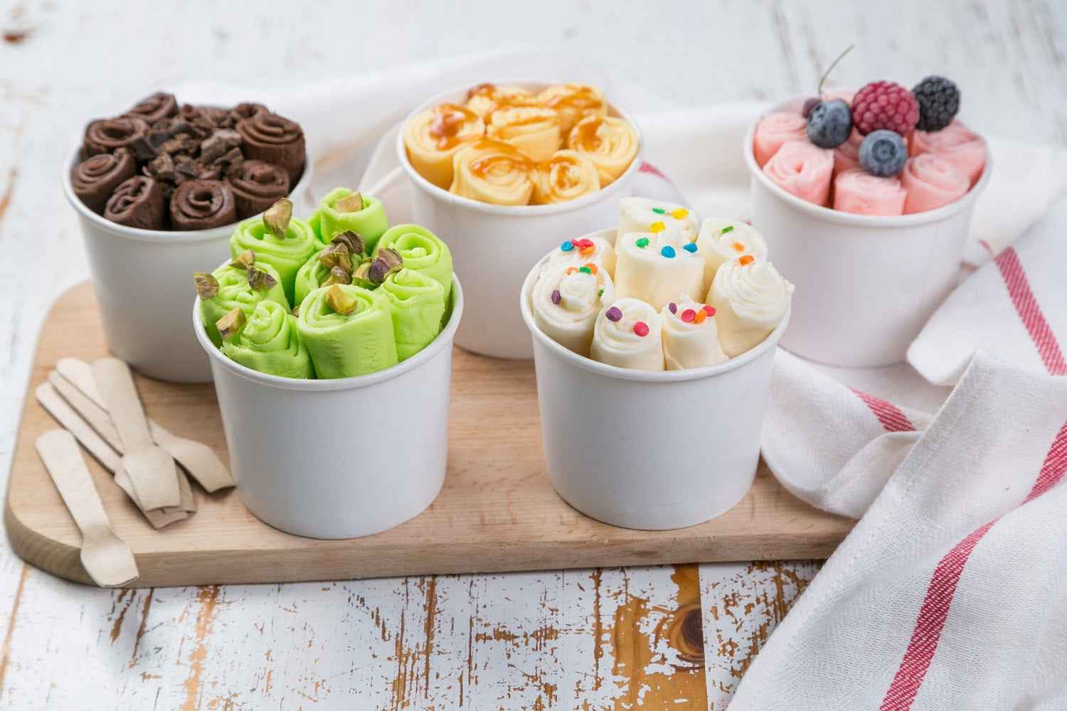 Welcome to a world where rolled Ice Cream transcend the ordinary, innovation meets indulgence, and every rolled ice cream tells a story of passion and excellence.