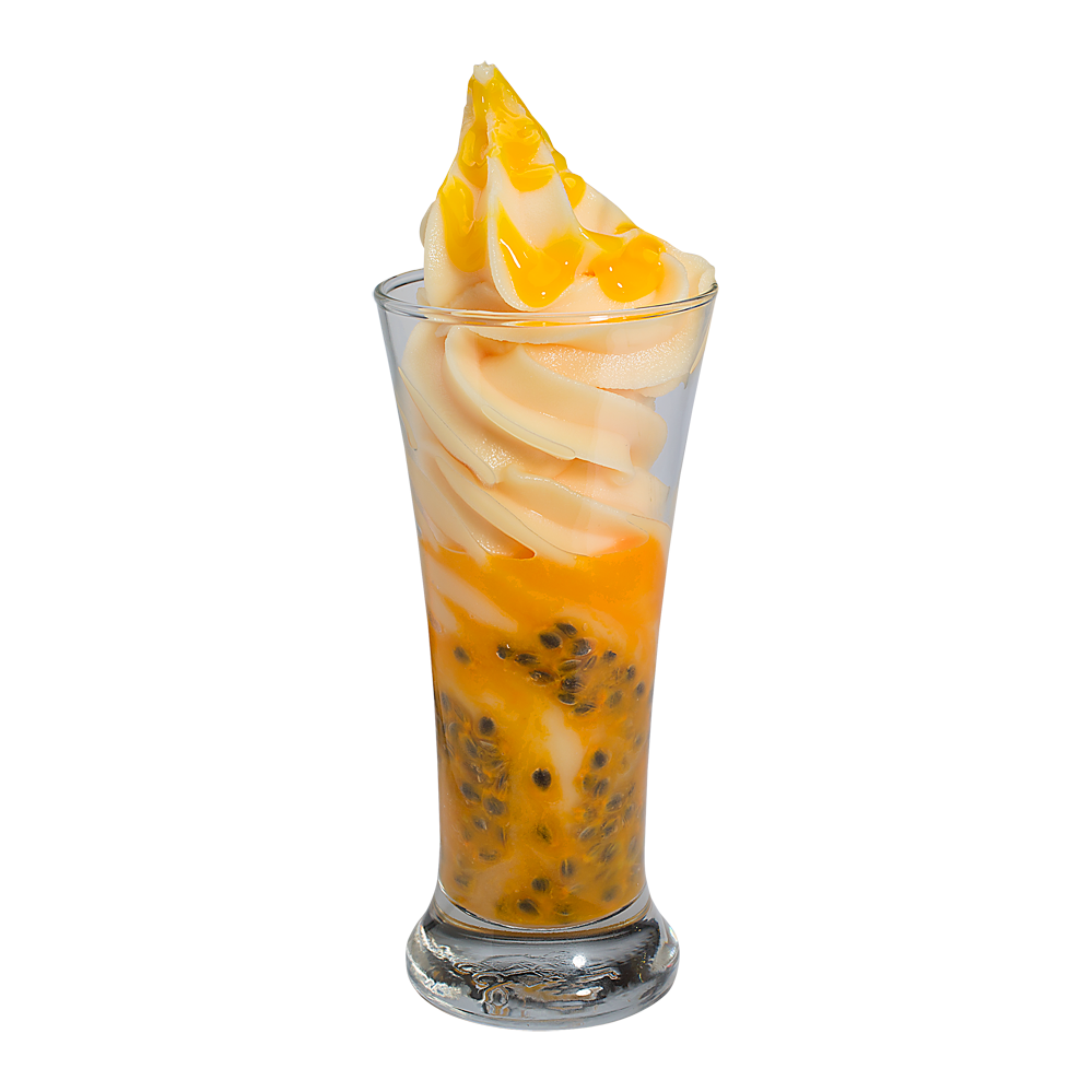 Passion Fruit Mango Sorbet