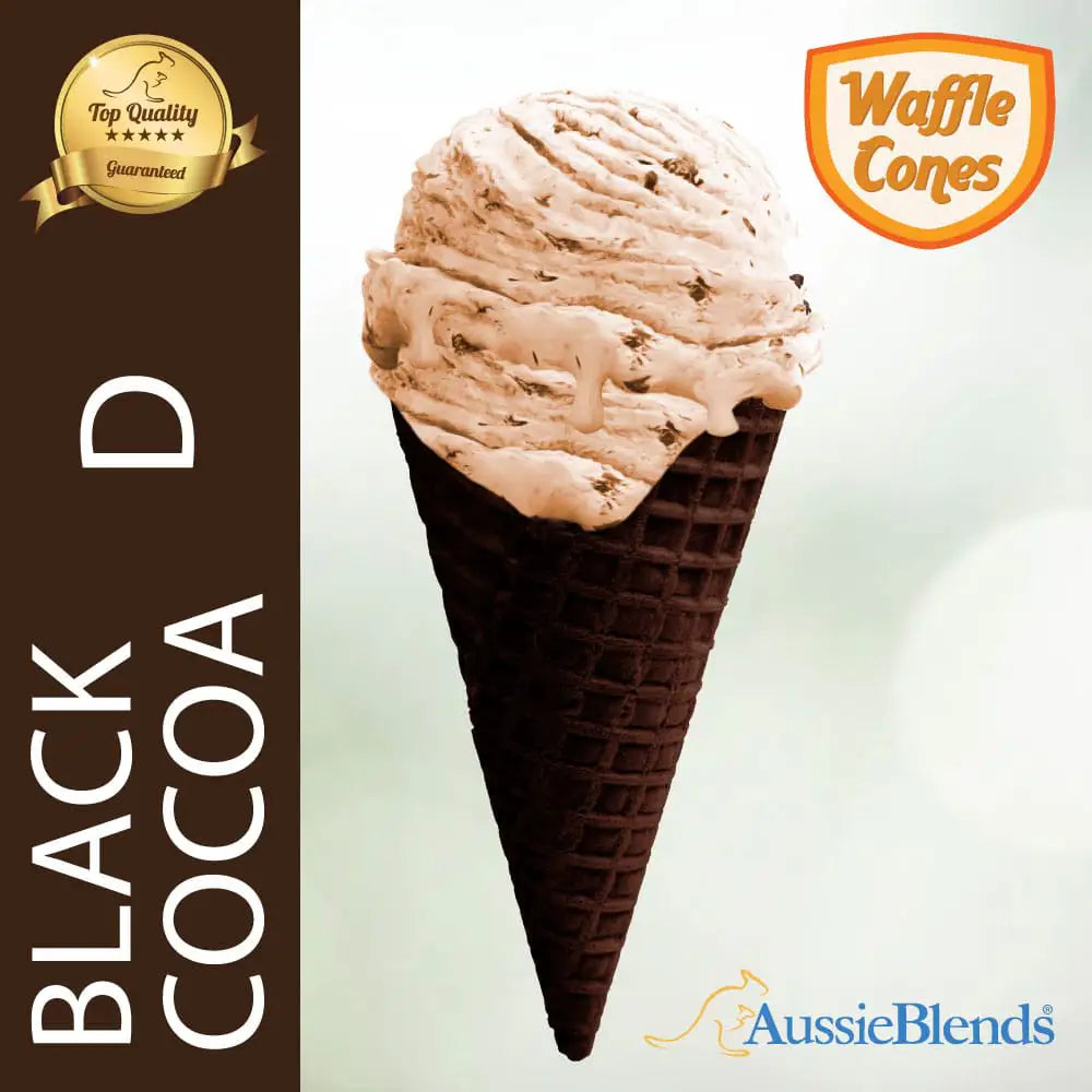 AussieBlends physical Waffle Vegan Ice Cream Cone Samples - AussieBlends