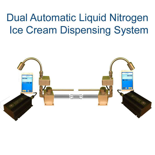 LN2 - ALNDS Dual Automatic Liquid Nitrogen Ice Cream Dispensing System - AussieBlends