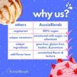 Ice Cream Mix Vegan: For Soft Serve, Rolled Ice Cream, Gelato and liquid Nitrogen - By AussieBlends