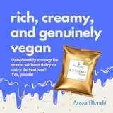Ice Cream Mix Vegan: For Soft Serve, Rolled Ice Cream, Gelato and liquid Nitrogen - By AussieBlends
