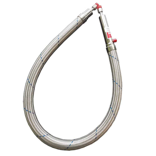 AussieBlends physical LN2 - Vacuum Jacketed Hose with Stainless Steel Braided cover - AussieBlends