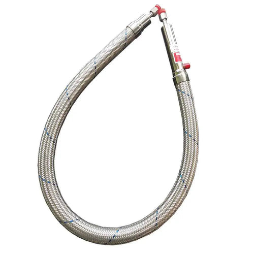 AussieBlends physical LN2 - Vacuum Jacketed Hose with Stainless Steel Braided cover - AussieBlends