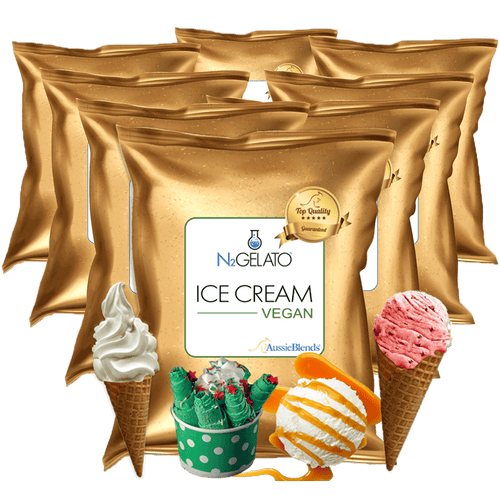 AussieBlends physical Vegan Ice Cream Soft Serve Mix - AussieBlends