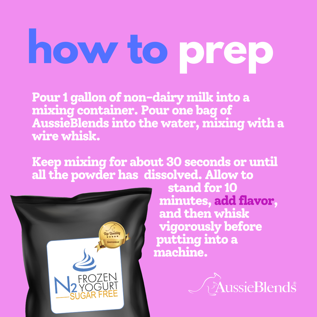 Frozen Yogurt Mix - Sugar-Free
