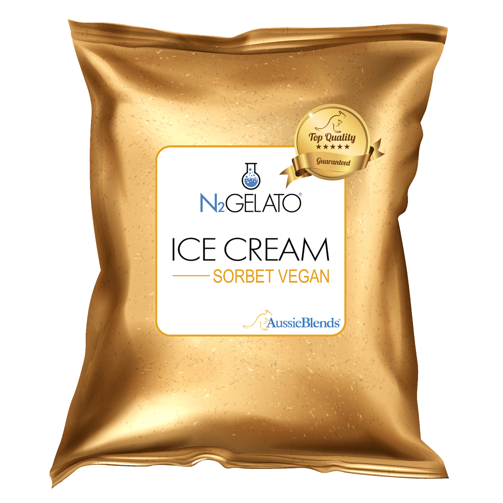 AussieBlends physical Ice Cream Mix and Frozen Yogurt Samples - AussieBlends