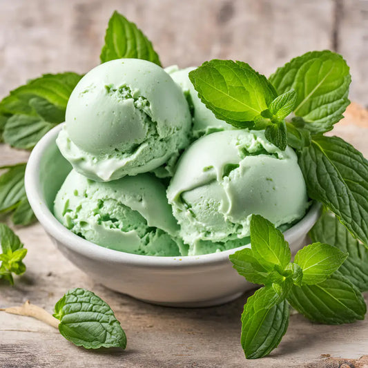 Raw materials used to manufacture ice cream