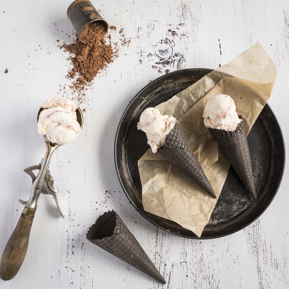 waffle cones