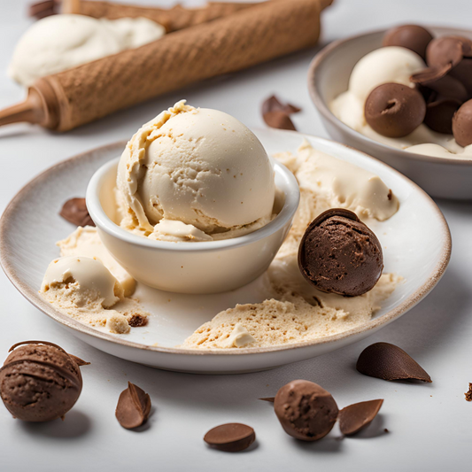 gianduia bianca ice cream mix