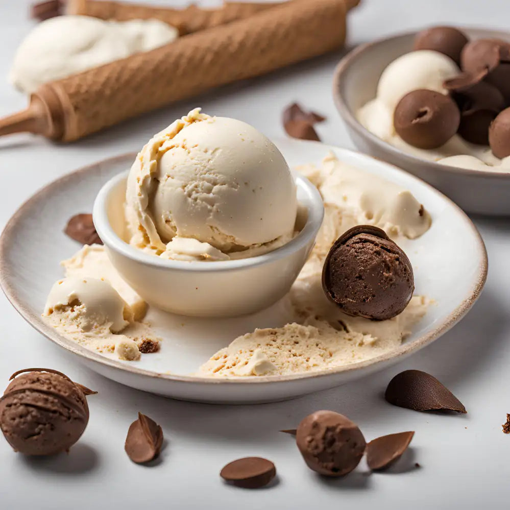 gianduia bianca ice cream mix