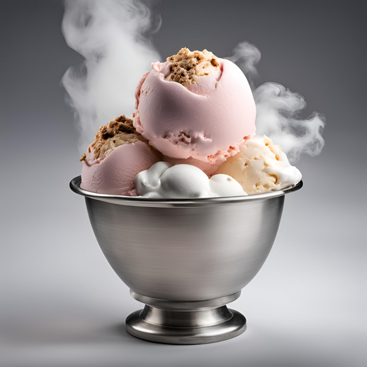 Liquid Nitrogen Ice Cream Mix