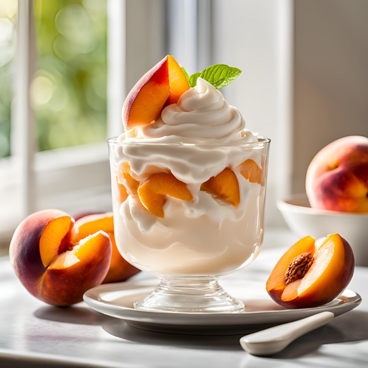 Peach Frozen Yogurt