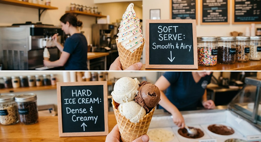 Soft Serve vs. Hard Ice Cream