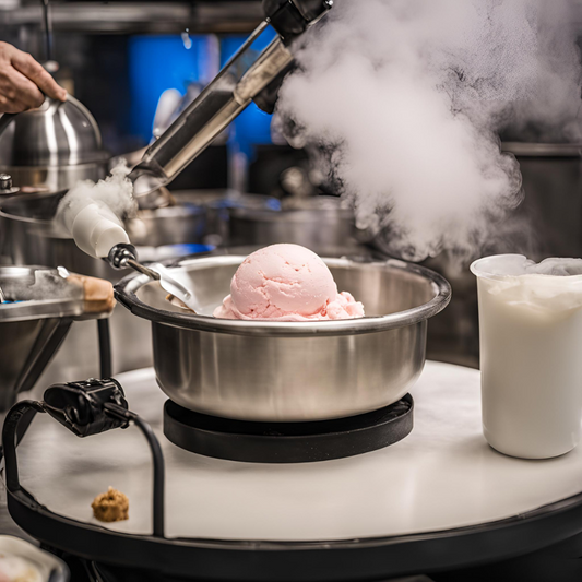 liquid nitrogen ice cream