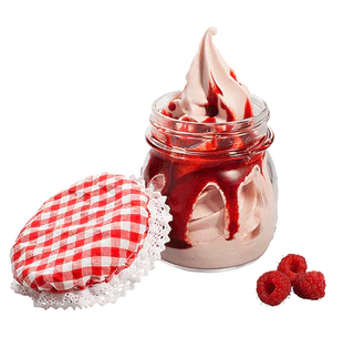 Raspberry Frozen Yogurt Mix