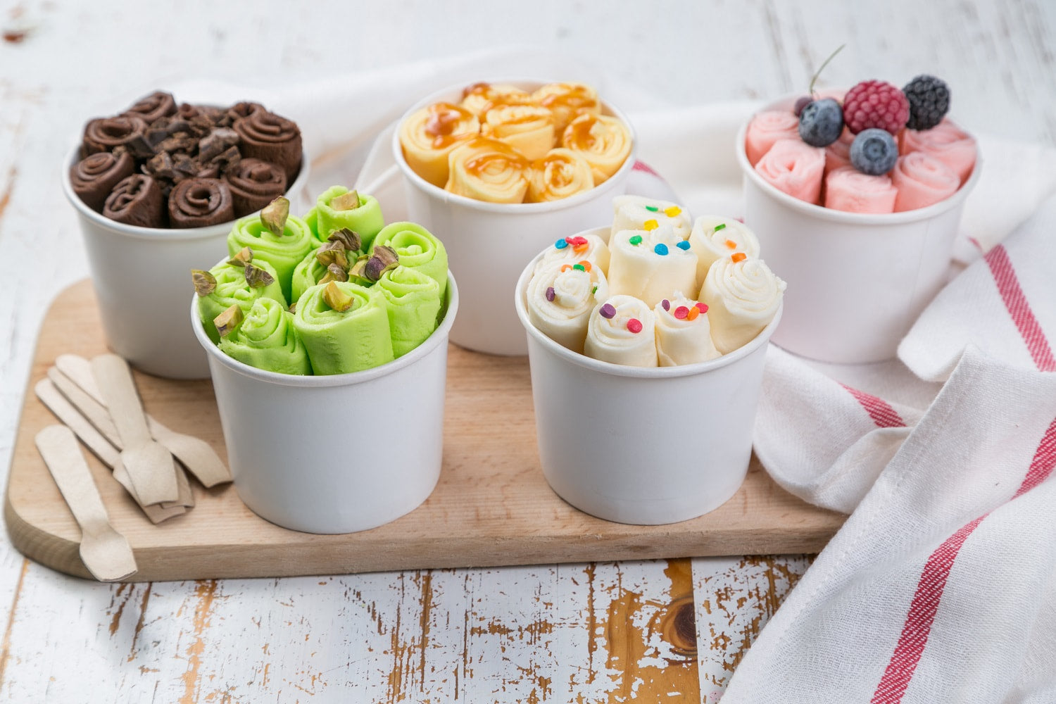 Welcome to a world where rolled Ice Cream transcend the ordinary, innovation meets indulgence, and every rolled ice cream tells a story of passion and excellence.
