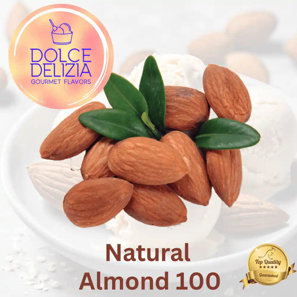 AussieBlends food Natural Pure Almond 100% - Dolce Delizia Gourmet Flavoring