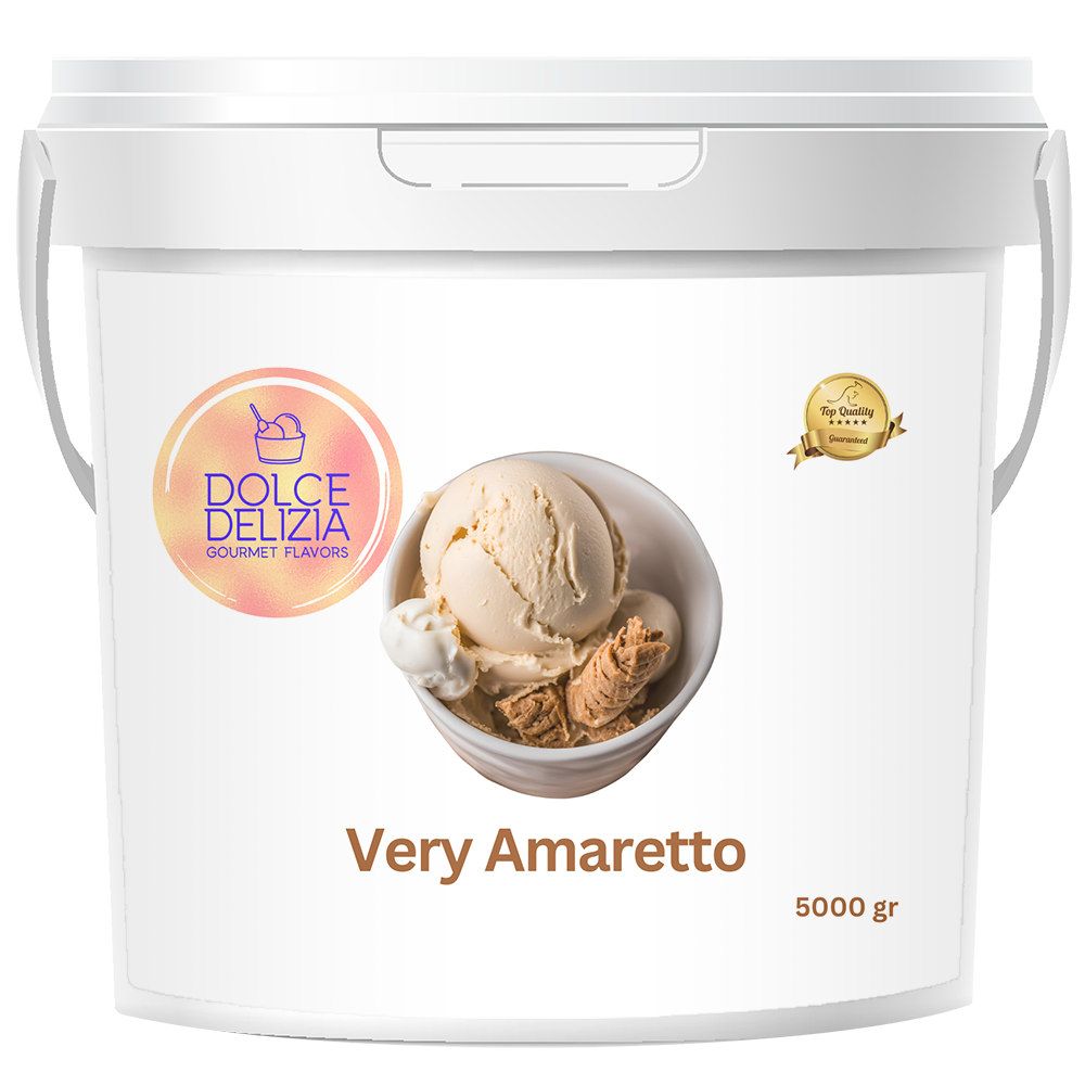 Amaretto Dolce Delizia Gelato Flavoring Buckett