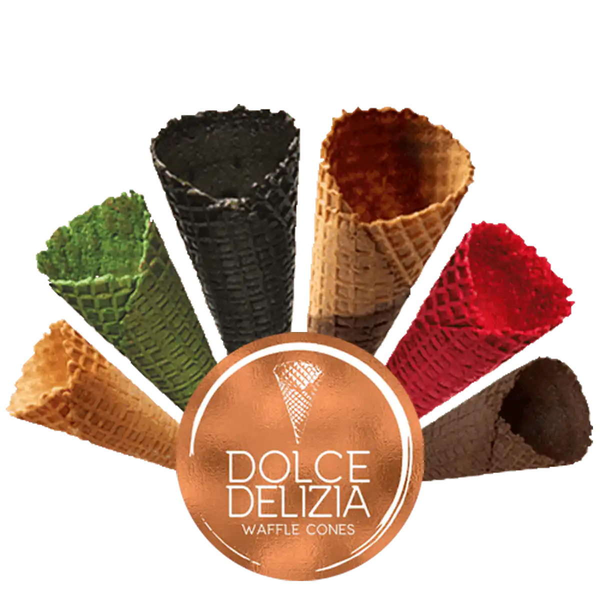 Dolce Delizia vegan waffle cones made in Australia