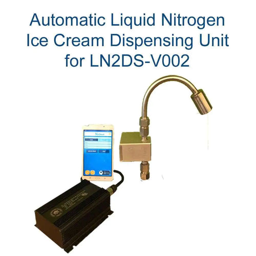 AussieBlends physical LN2 - ALNDS Automatic Liquid Nitrogen Ice Cream Dispensing Unit for LN2DS-V002 - AussieBlends