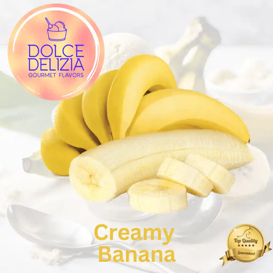 AussieBlends food Creamy Banana Puree - Dolce Delizia Gourmet Flavoring