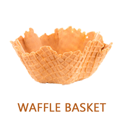 Waffle Vegan Ice Cream Basket - AussieBlends