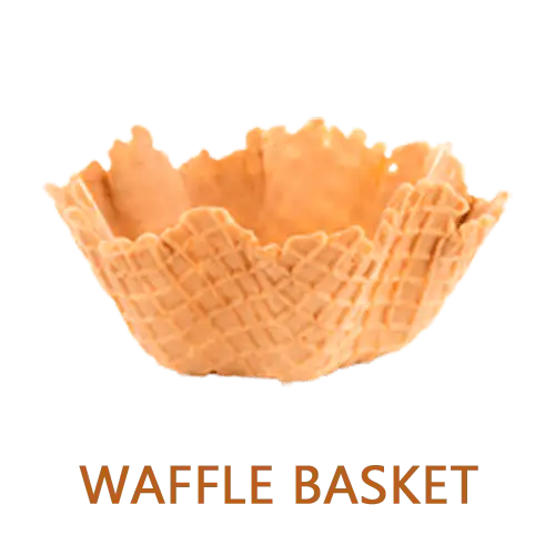 AussieBlends physical Waffle Vegan Ice Cream Basket - AussieBlends
