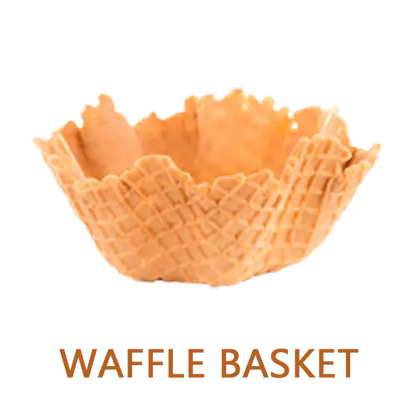 AussieBlends physical Waffle Vegan Ice Cream Basket - AussieBlends