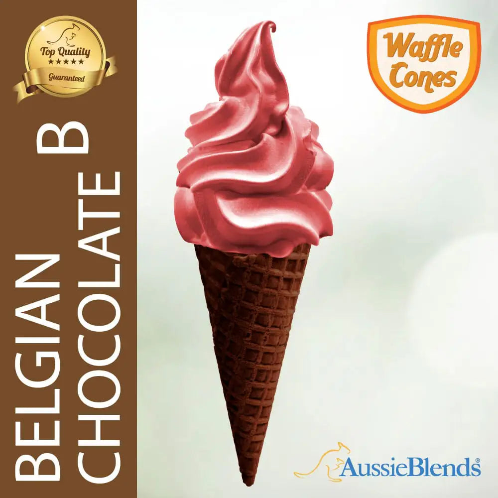 AussieBlends physical Waffle Vegan Ice Cream Cone Samples - AussieBlends