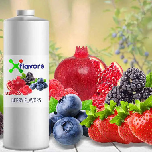 AussieBlends physical X-Flavors: Berry Concentrated Flavorings for Frozen Yogurt and Soft Serve - AussieBlends