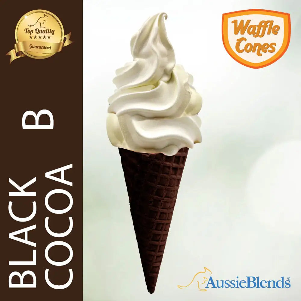 AussieBlends physical Waffle Vegan Ice Cream Cone Samples - AussieBlends