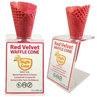 AussieBlends physical Clear Acrylic Single Cone Holder