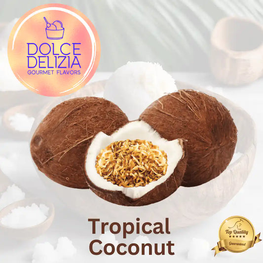 AussieBlends food Tropical Coconut - Dolce Delizia Gourmet Flavoring