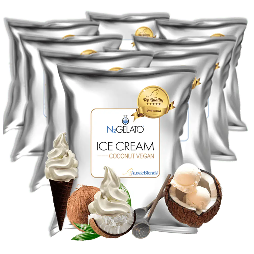 Coconut Vegan Ice Cream Mix — Dairy-Free