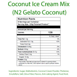 Indulge in the tropical paradise of coconuts with each spoonful. Our vegan ice cream mix captures the authentic taste of fresh coconuts, creating an unmatched creaminess that will whisk you away to an island getaway.