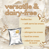 Creating a delightful vegan soft-serve treat has never been easier. With simple instructions, you'll have a tantalizing dessert ready to be enjoyed in no time.