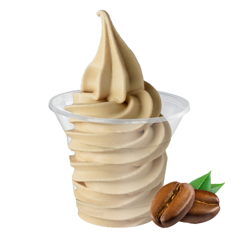 Soft Serve Mix with coffee flavoring