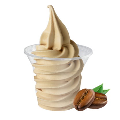 Soft Serve Mix with coffee flavoring