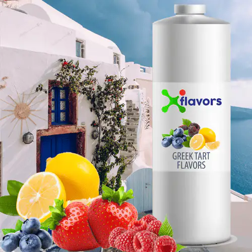 AussieBlends physical X Flavors: Concentrated Flavorings for Greek Tart Frozen Yogurt Mix - AussieBlends