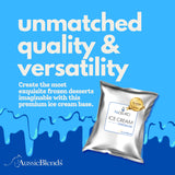 AussieBlends only uses sugar cane; all other sugar Sweeteners, like corn syrup, generate a sour burnt aftertaste in the ice cream