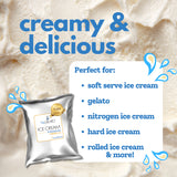Let the cream melt in your mouth to experience its velvety texture with no greasy palate and no aftertaste.