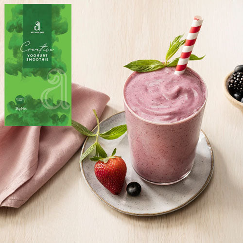 Add your favorite fruit or vegetables. Crafted blends with the perfect balance of sugar, milk, dairy, or yogurt to guarantee a smooth beverage.