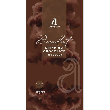 Decadent Chocolate Mix is ideal for Hot or Cold Chocolate