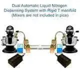 AussieBlends physical LN2 - ALNDS Dual Automatic Liquid Nitrogen Ice Cream Dispensing System - AussieBlends