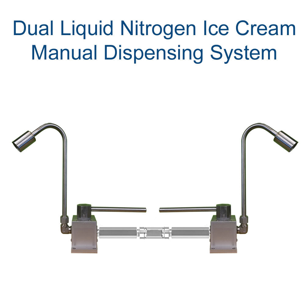 The process of making liquid nitrogen ice cream involves a combination of the Aussieblends ice cream mix base, natural flavorings, and toppings in a mixing bowl. Then