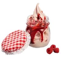 Raspberry Frozen Yogurt Mix