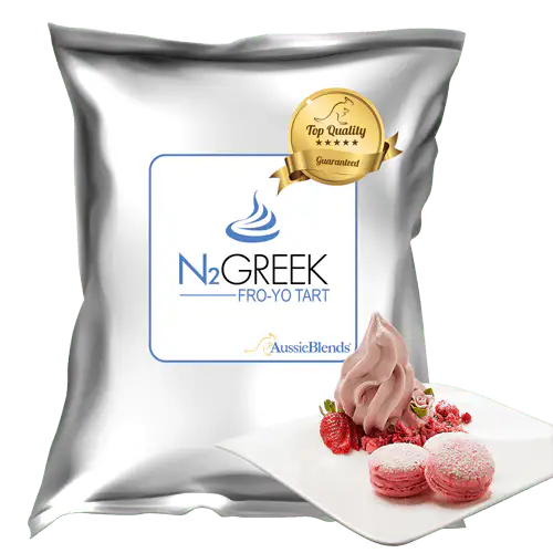 AussieBlends physical Frozen Yogurt Mix Greek - Tart