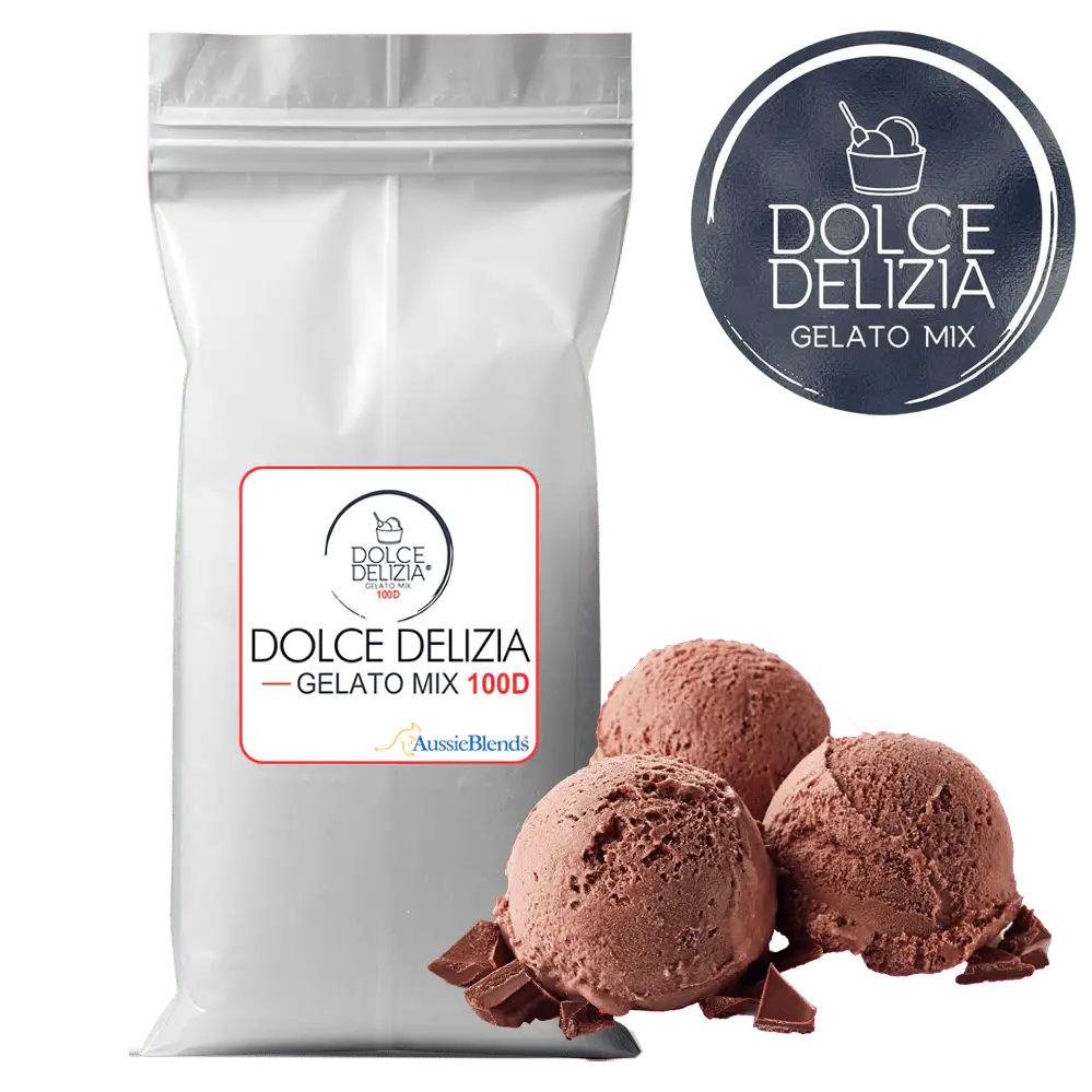 AussieBlends physical Gelato Mix Dolce Delizia 100D