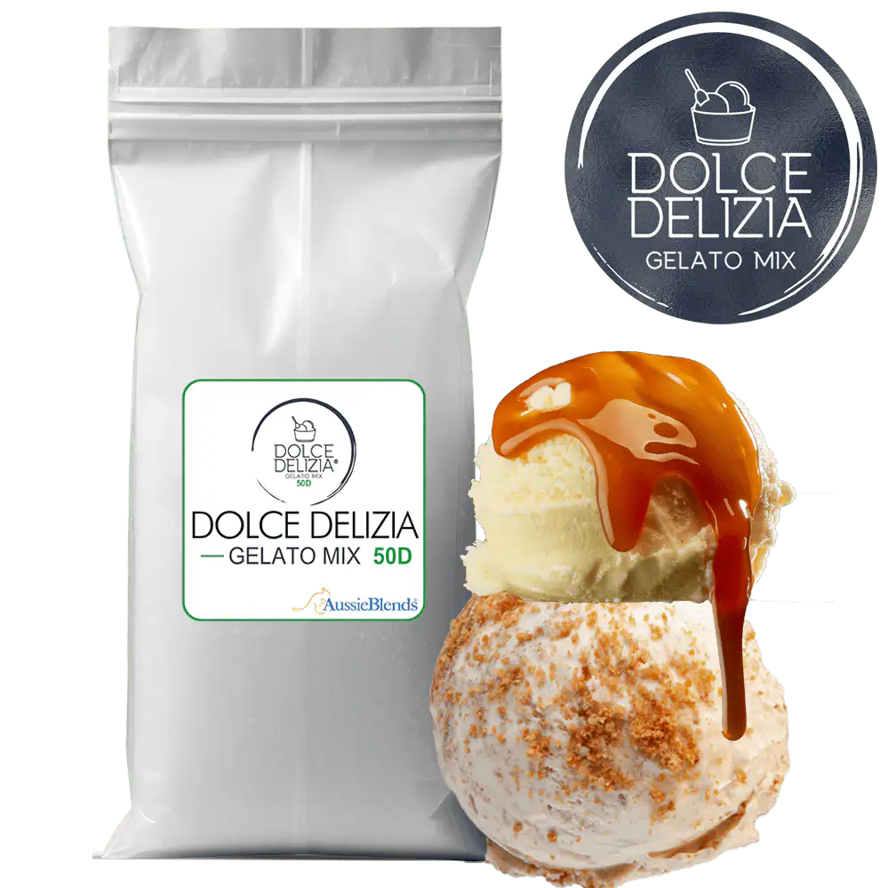 AussieBlends physical Gelato Mix Dolce Delizia 50D